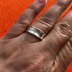 FIRM Authentic Retired Tiffany & Co 1837 Ring